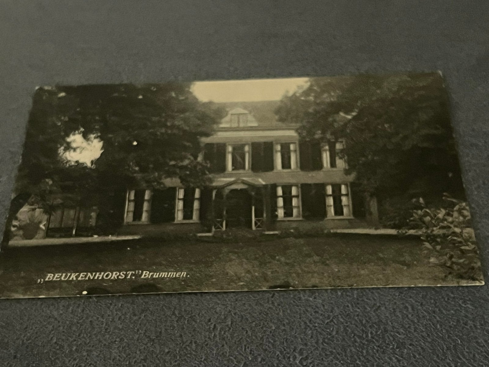 Briefkaart Huizen Beukenhorst te Brummen, Verzamelen, Ophalen of Verzenden, 1940 tot 1960, Gelopen, Gelderland