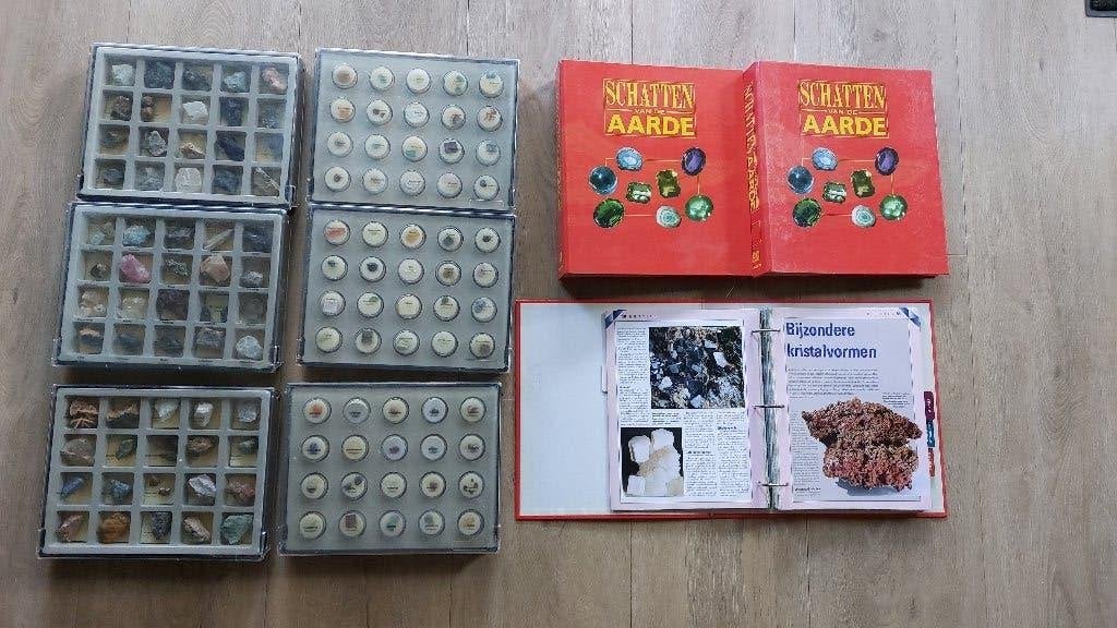 Schatten van de aarde (mineralen en edelstenen) COMPLEET, Verzenden, Overige typen