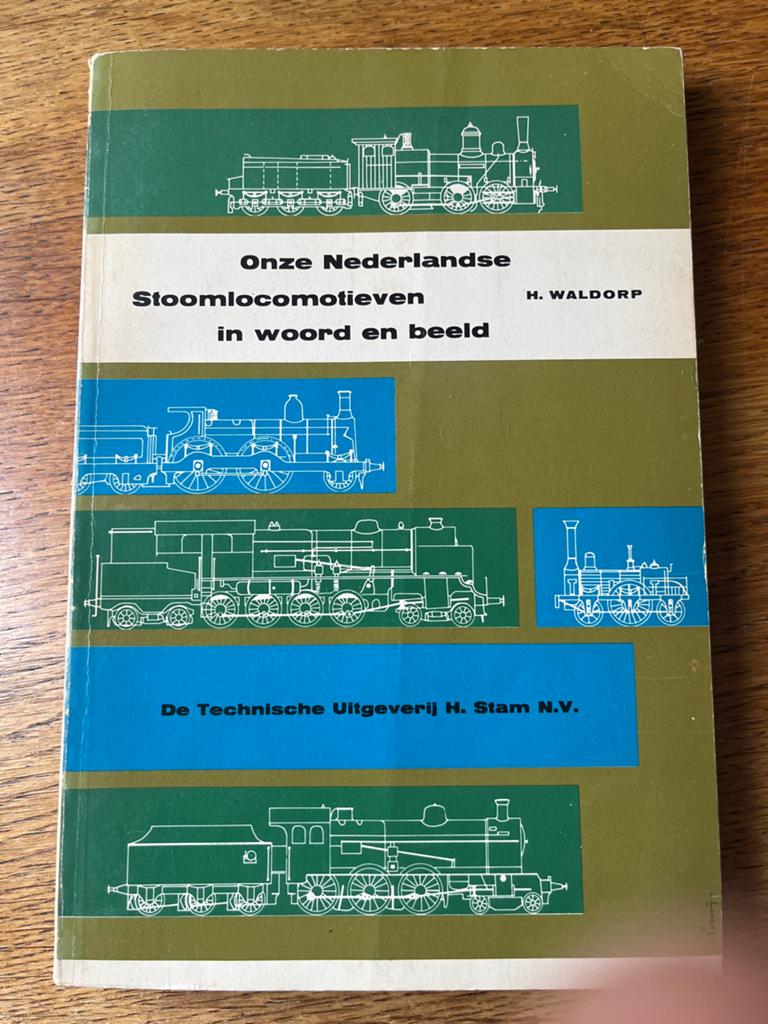 Onze Nederlandse Stoomlocomotieven - H. Waldorp, Boeken, Techniek, Ophalen of Verzenden, Gelezen, Overige onderwerpen