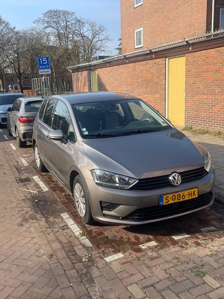 Volkswagen Golf Sportsvan 1.6 TDI 2015 -Nieuwe APK, Auto's, Airbags, Euro 6, 4 cilinders, Golf Sportsvan