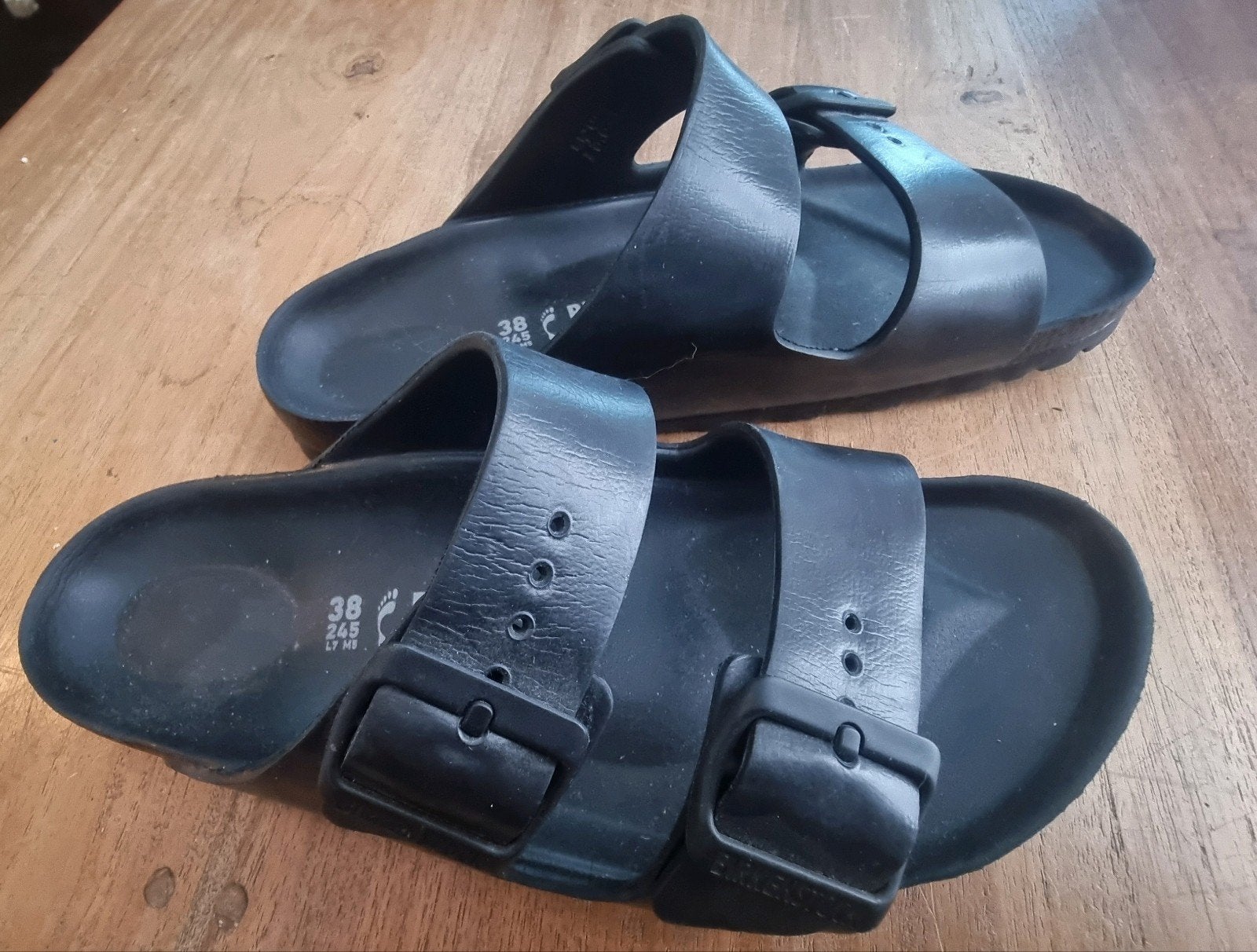 birkenstock slipper/sandaal maat 38, Verzenden, Zo goed als nieuw