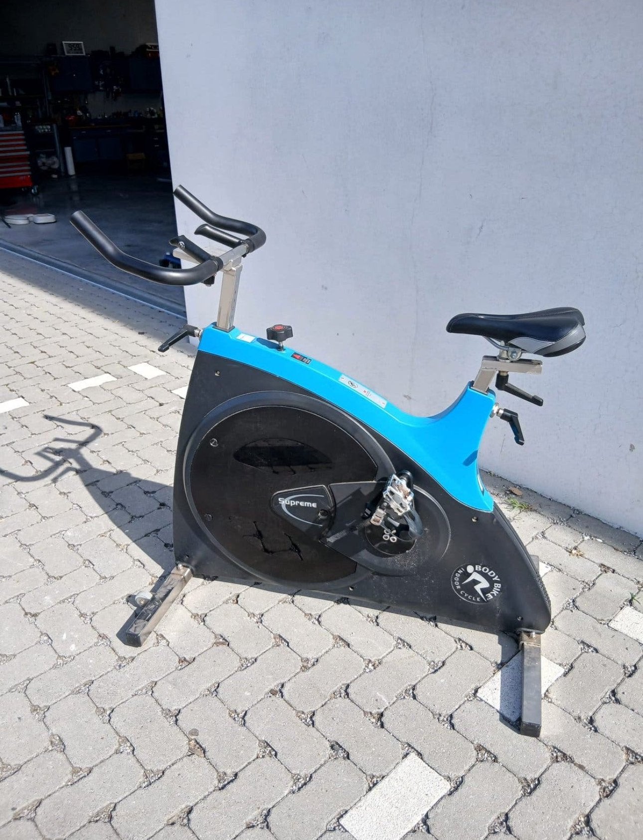 Body Bike Supreme perfect werkend!! Spinningbike !, Ophalen, Zo goed als nieuw, Benen, Overige typen