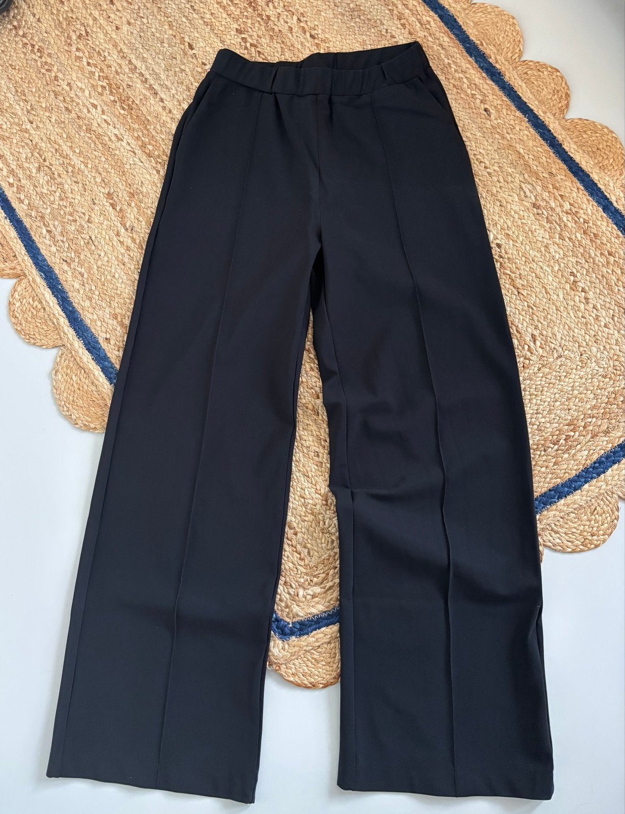 Studio Ruig Bini broek - Heavy Jersey / travel stof - Zwart, Kleding | Dames, Maat 38/40 (M), Zwart, Ophalen of Verzenden, Zo goed als nieuw