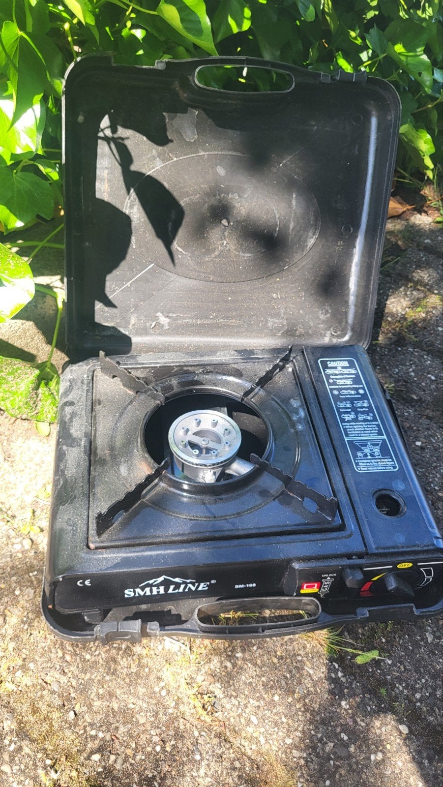 Draagbaar Gasfornuis SMH LINE - Ideaal voor Camping, Ophalen of Verzenden, Gebruikt