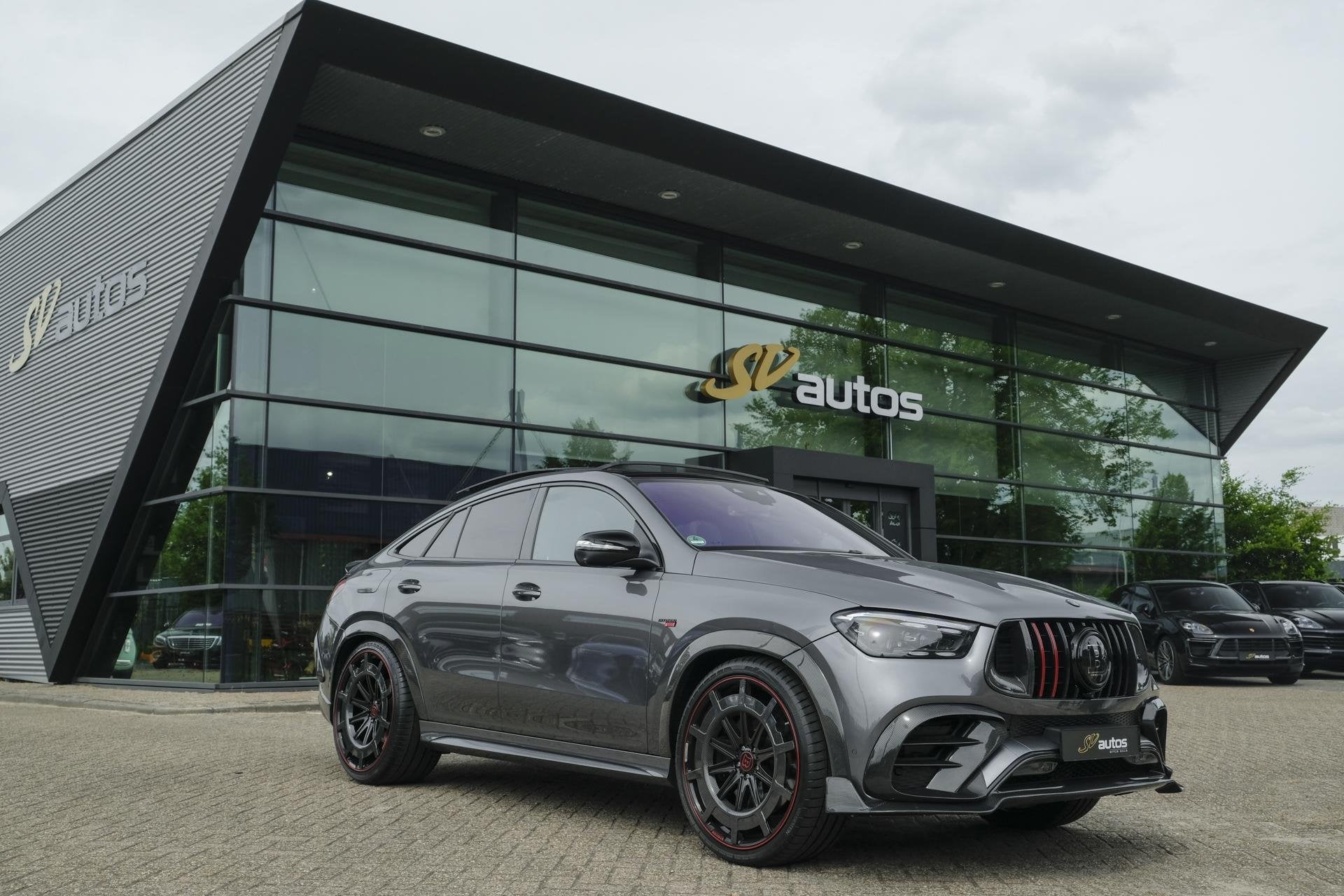 Mercedes-Benz GLE-klasse Coupé GLE450d AMG 390pk Brabus Roc, 390 pk, Verblindingsvrij grootlicht, Leder, Bedrijf