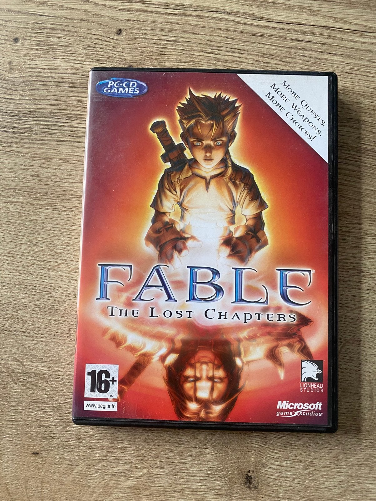 Fable – PC – Compleet met 4 discs + handleiding, Avontuur en Actie, 1 speler, Ophalen of Verzenden, Zo goed als nieuw