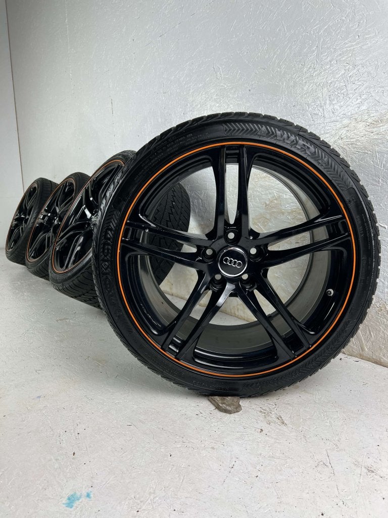 Originele Audi R8 velgen 19" 5x112 winterset breedset 8mm!