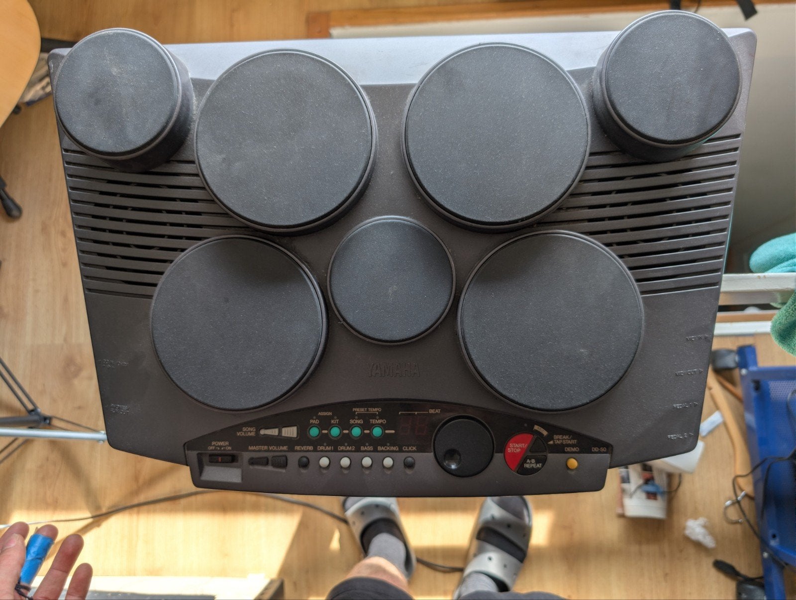 Yamaha dd-50 (mostly works), Ophalen of Verzenden, Gebruikt, Yamaha