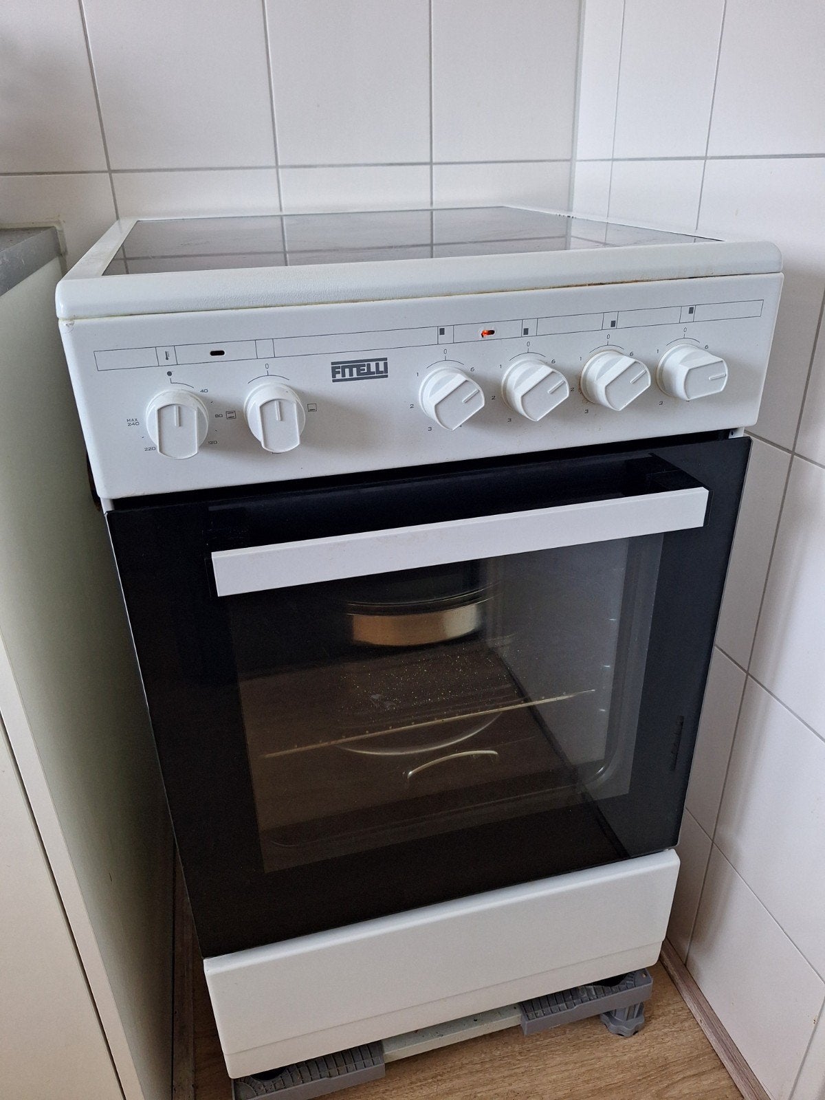 Fornuis elektrisch 50.55cm - Fitelli, Witgoed en Apparatuur, Ophalen of Verzenden