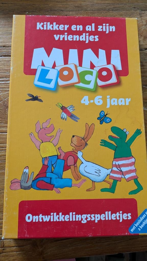Mini Loco Kikker en al zijn vriendjes (zonder basisdoos), Ophalen of Verzenden, Gebruikt, Puzzelen