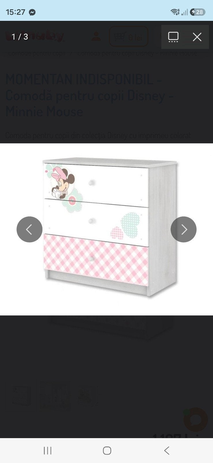 kinderkamer minnie, Ophalen, 180 cm of meer, 85 tot 100 cm