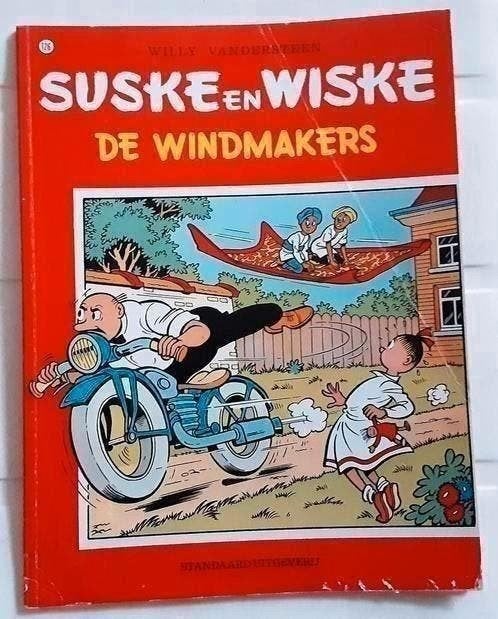 Suske en Wiske 126 De windmakers - Willy Vandersteen 1979, Eén stripboek, Ophalen of Verzenden, Gelezen
