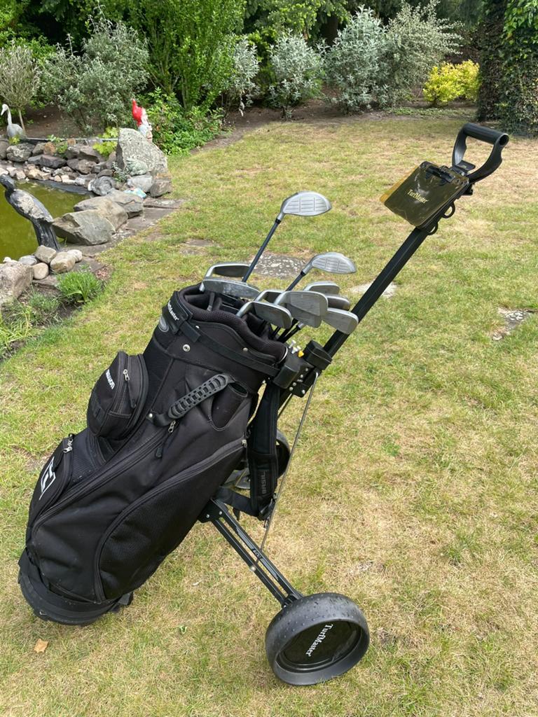 Heren golf set compleet incl Trolley., Ophalen, Gebruikt, Set