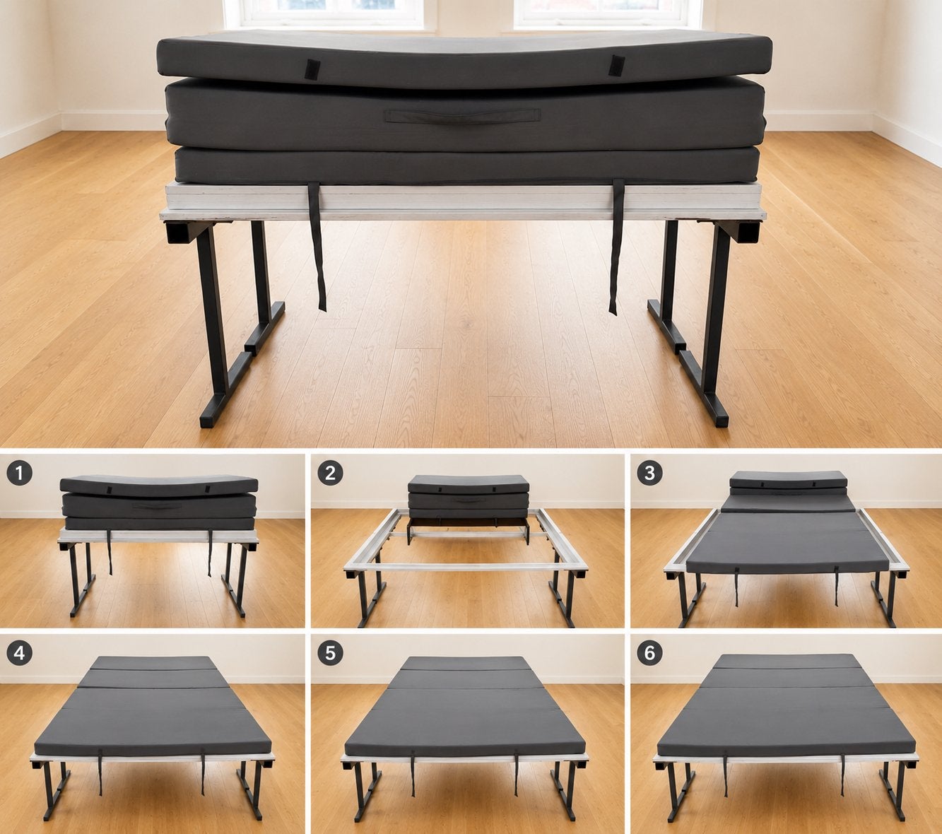 Camperbed voor busjes - T6 compatibel, 2-persoons, Ophalen, Gebruikt