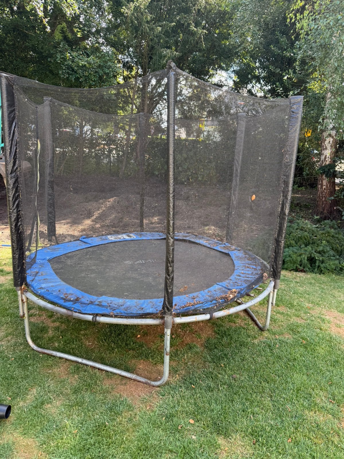 Trampoline (gratis), Ophalen, Gebruikt