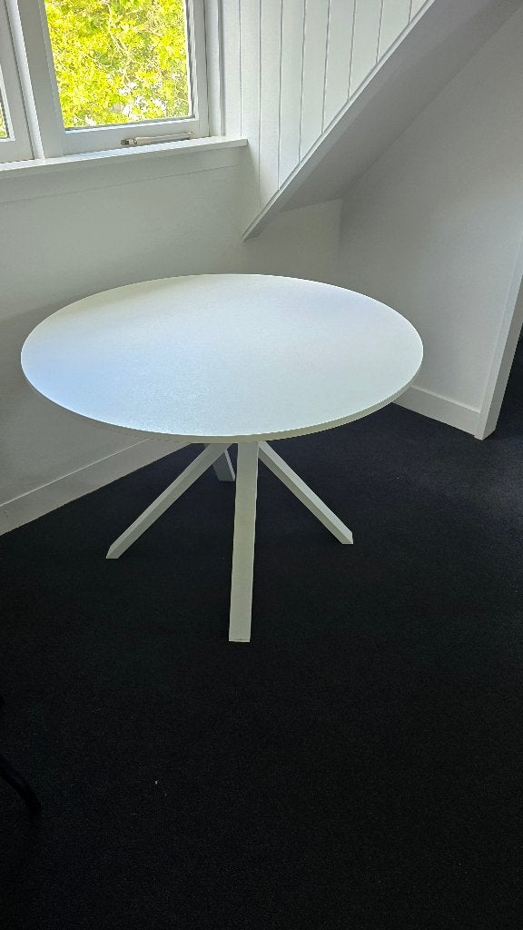 Ronde Ikea tafel (Mariedamm), Huis en Inrichting, Tafels | Eettafels, Ophalen, Gebruikt, 50 tot 100 cm, Rond
