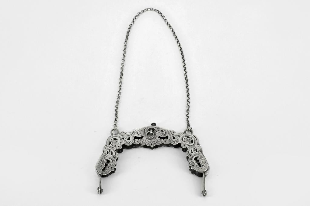 ANTIEKE ZILVEREN TAS BEUGEL, Antiek en Kunst, Ophalen of Verzenden, Zilver