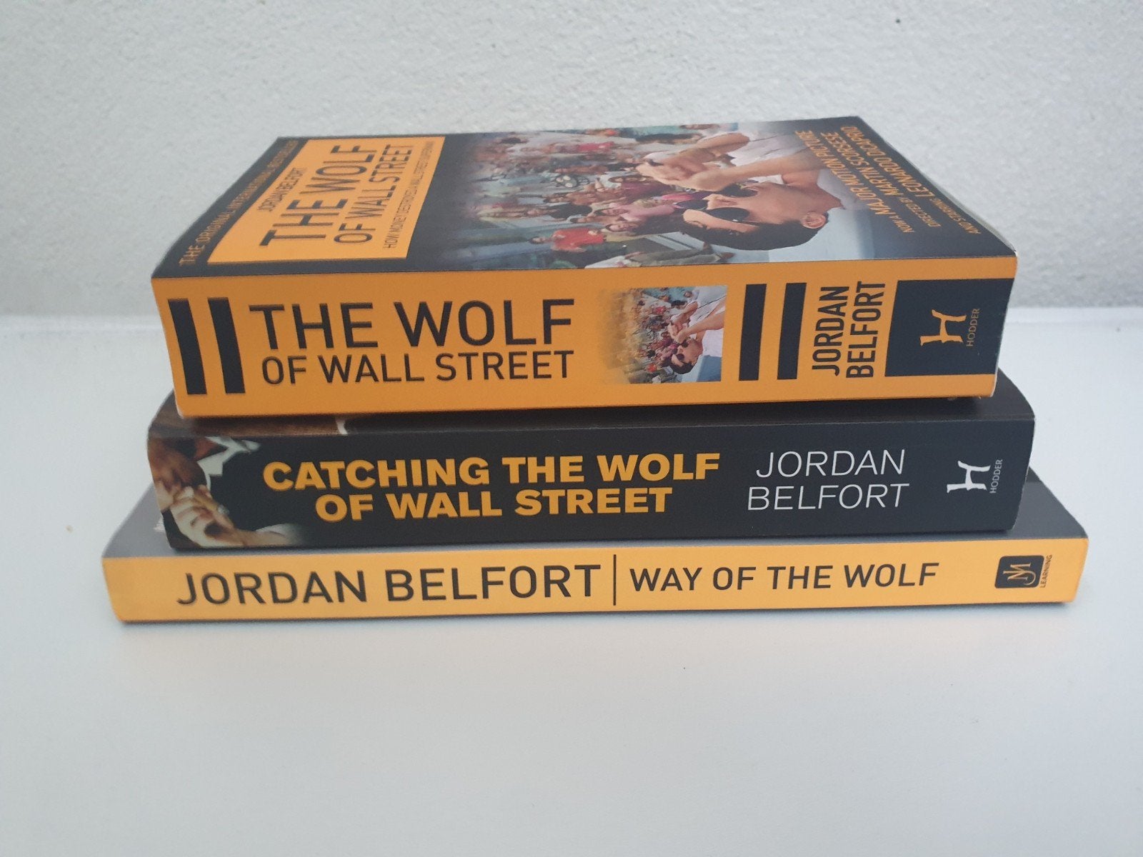 Jordan Belfort Boeken: The Wolf of Wall Street Trilogie, Ophalen of Verzenden, Gelezen, Jordan Belfort