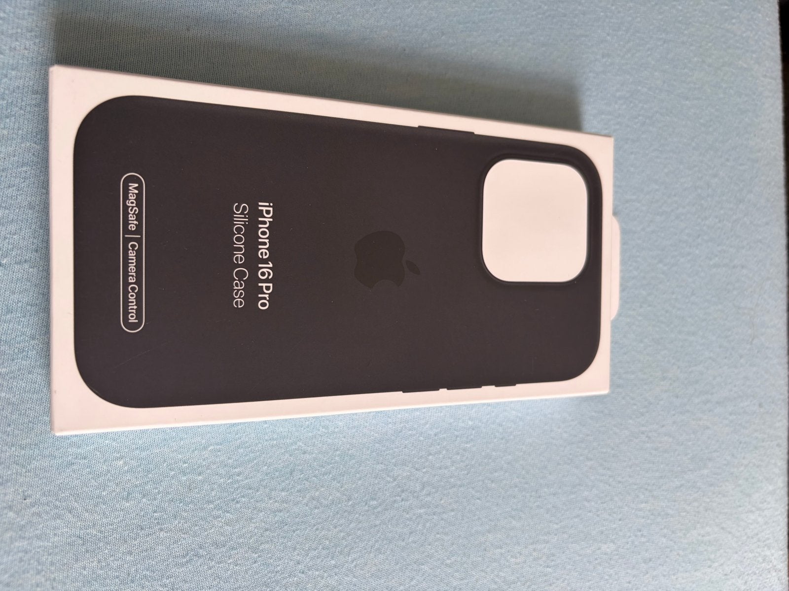 Originele Apple iPhone 16 Pro Silicone Case Zwart, IPhone 16 Pro, Zwart, MagSafe, Nieuw