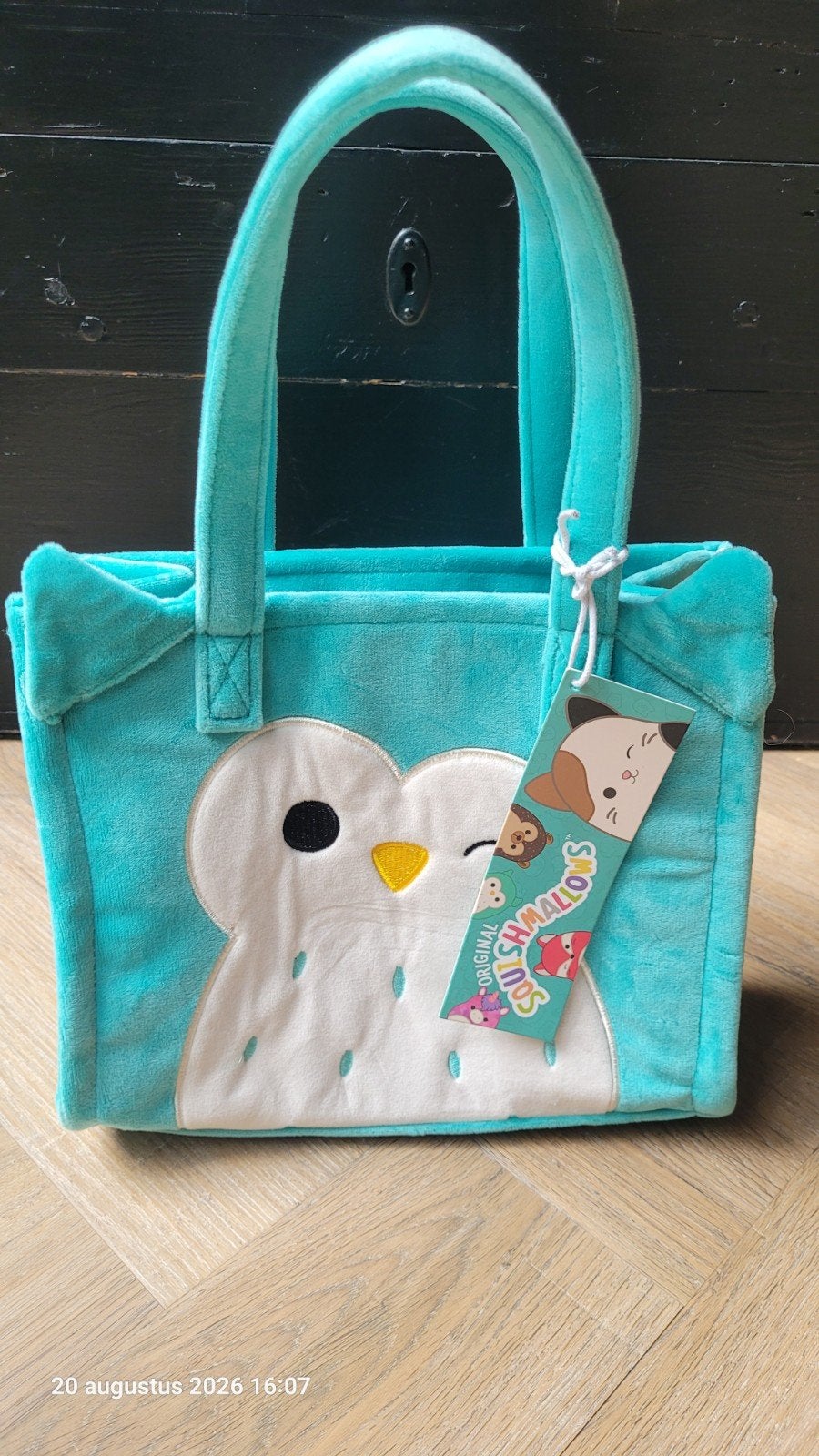 Squishmallows Uil Handtas - Nieuw met label, Ophalen of Verzenden, Nieuw, Overige kleuren, Handtas