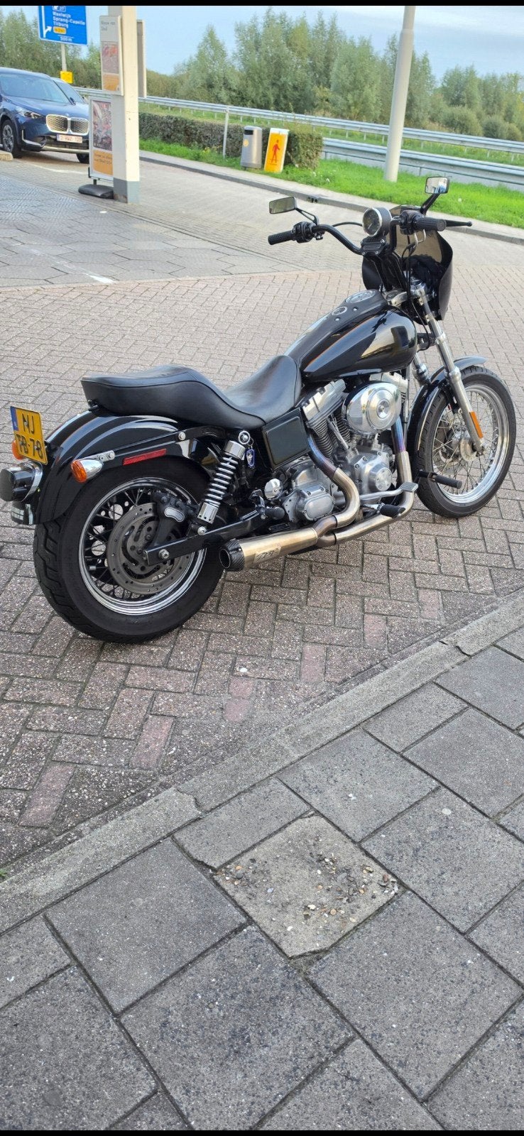 Harley Davidson FXDI Dyna Super Glide 2003 - Clubstyle, LED Verlichting, 2 cilinders, Gebruikt, Particulier
