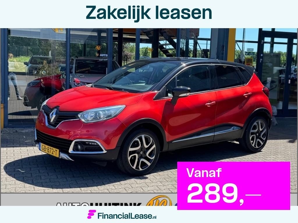 Renault Captur 0.9 TCe Helly Hansen - camera - navi - clima, Voorwielaandrijving, 898 cc, Gebruikt, Lichtsensor