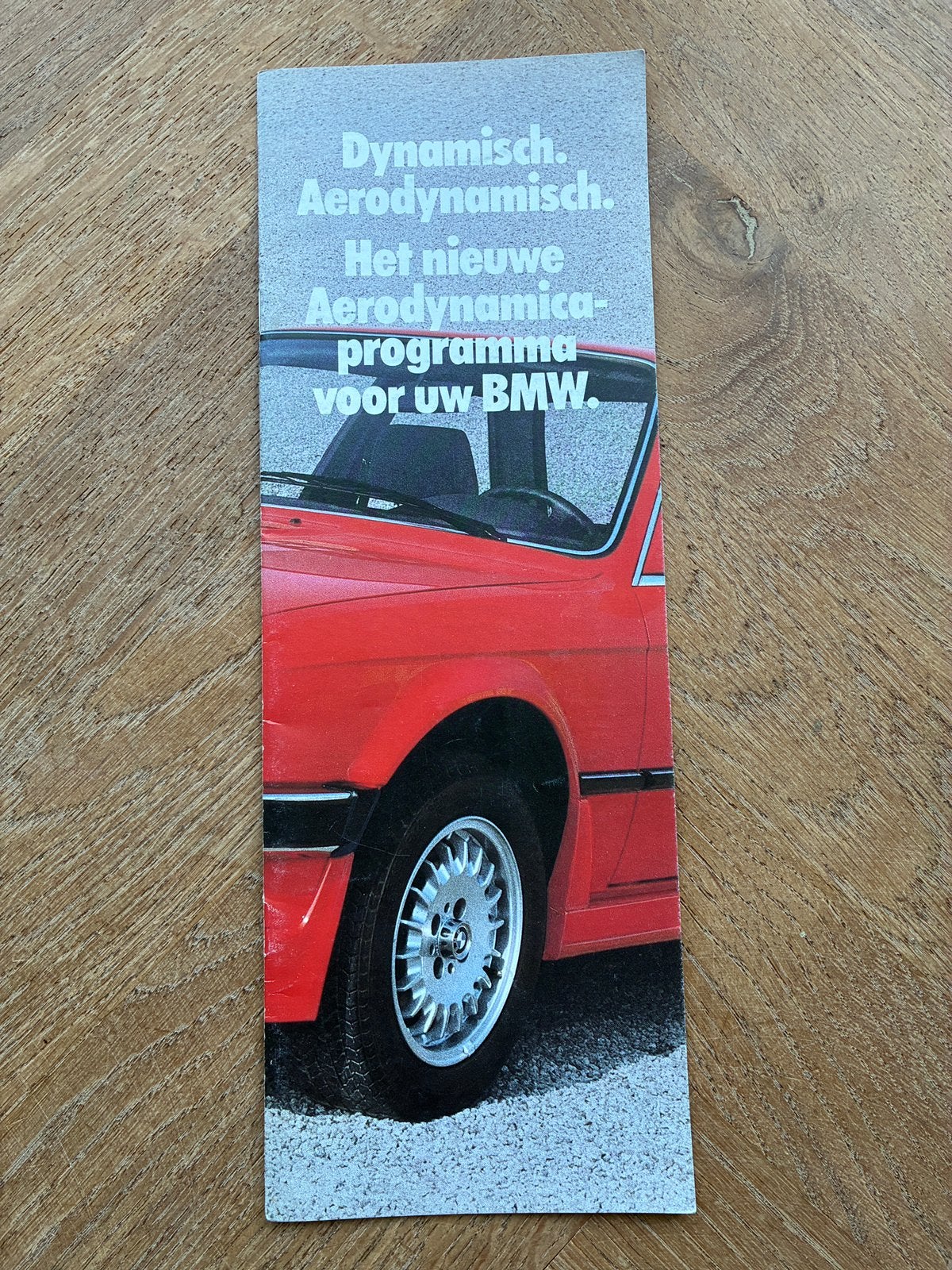 BMW Aerondynamica brochure E21 E30 E12 E28 E23 10/84, Boeken, Auto's | Folders en Tijdschriften, Verzenden, Zo goed als nieuw