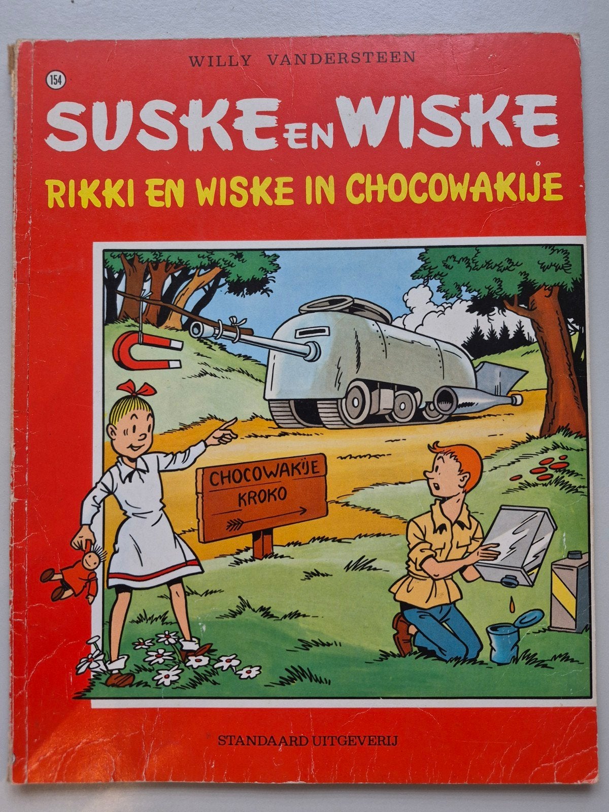 Suske en Wiske - Rikki en Wiske in Chocowakije (nr. 154), Boeken, Ophalen of Verzenden