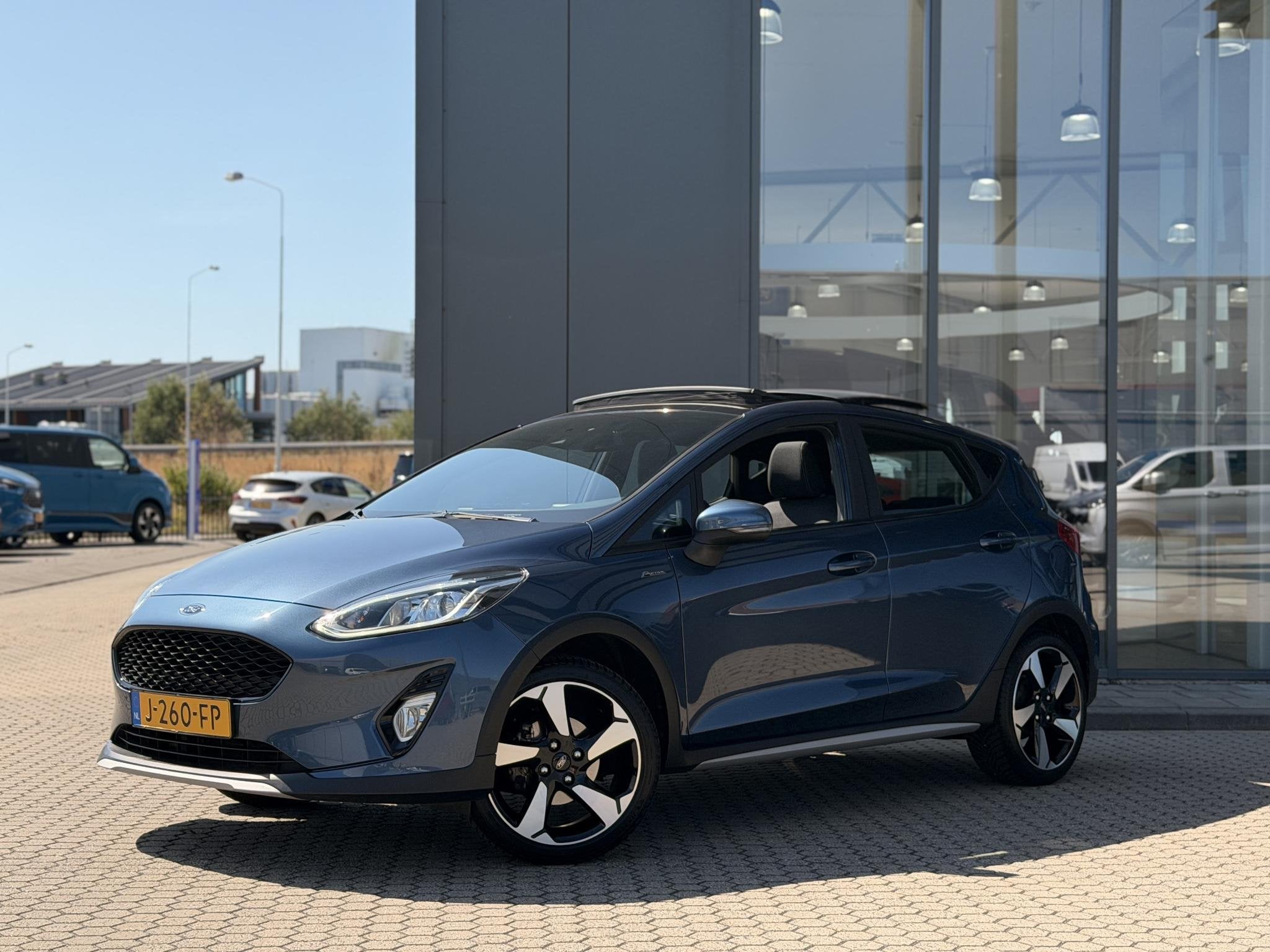 Ford Fiesta 1.0 EcoBoost Active X PANORAMA DAK I WINTER PACK, Auto's, Voorwielaandrijving, Stof, Gebruikt, Euro 6