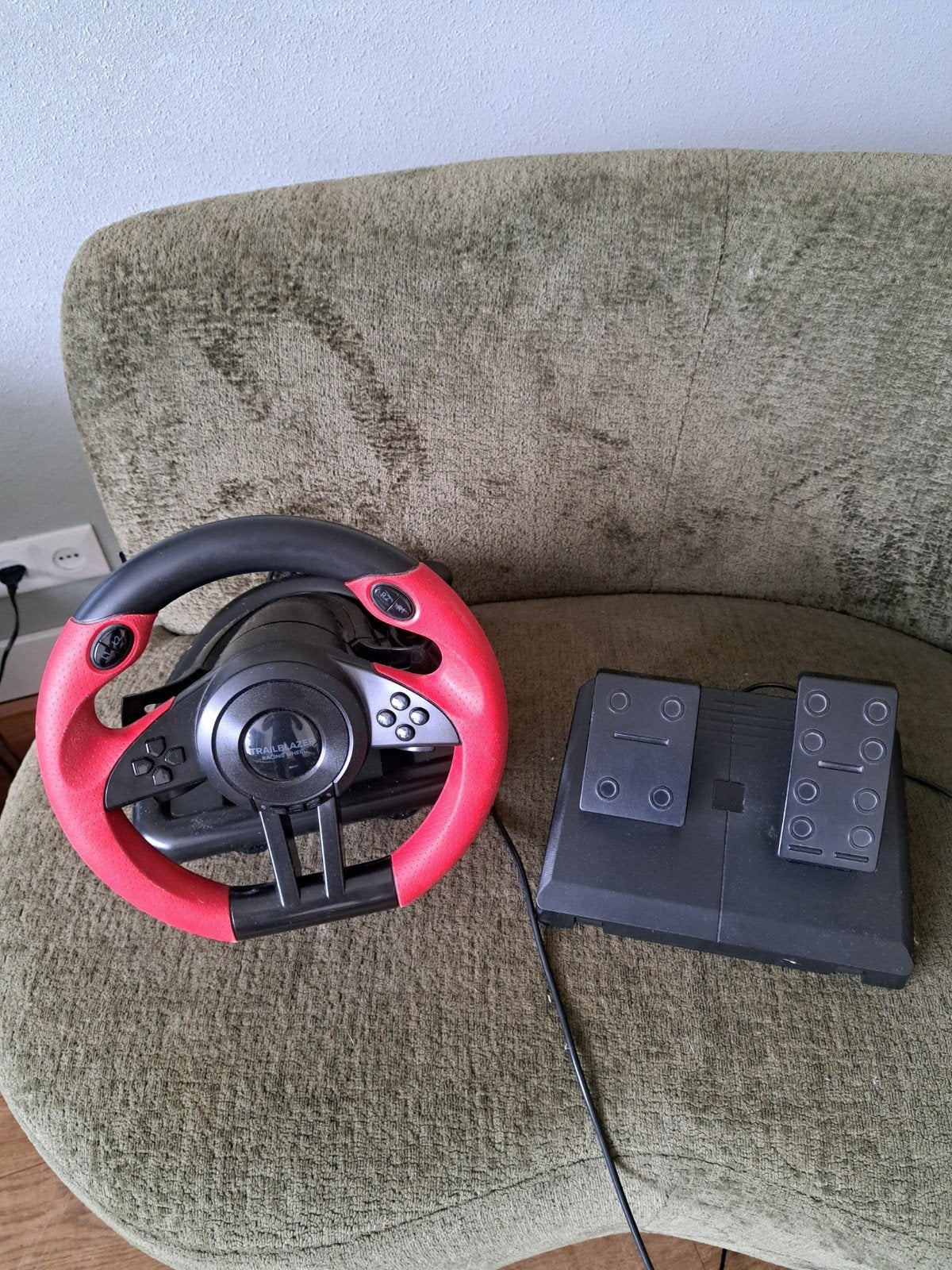 Speedlink Trailblazer Racestuur., Racestuur, Zo goed als nieuw, PC, Ophalen