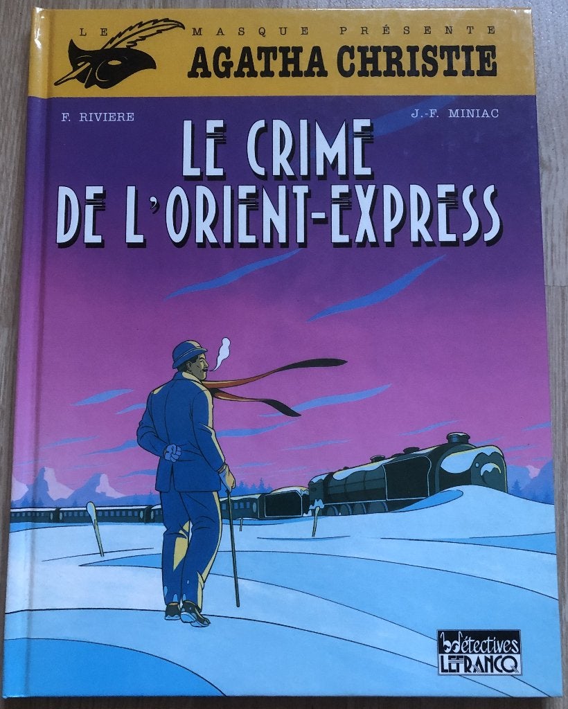 AGATHA CHRISTIE - LE CRIME DE L'ORIENT-EXPRESS - HARDCOVER, Eén stripboek, Ophalen of Verzenden, Nieuw