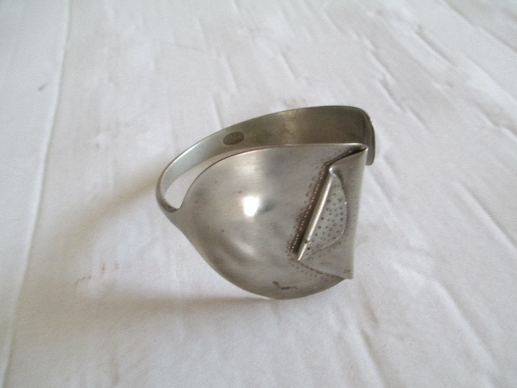 vintage armband gemaakt van gero alpacca lepel, Ophalen of Verzenden, Gebruikt, Overige materialen