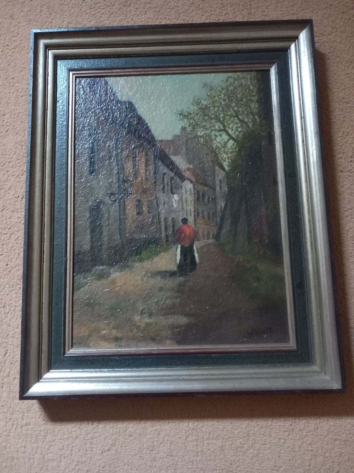 schilderij Ottengas in Nijmegen, Ophalen of Verzenden