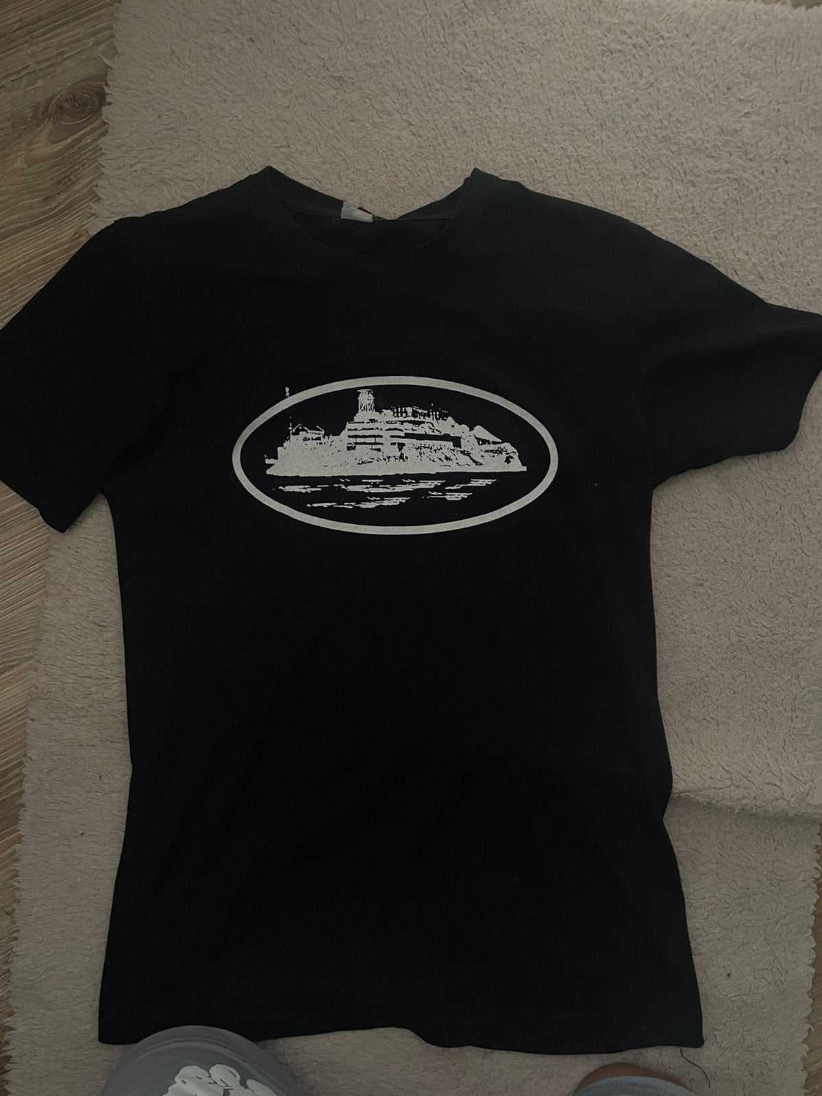 Corteiz t-shirt zwart, Verzenden, Gedragen, Maat 46 (S) of kleiner, Zwart
