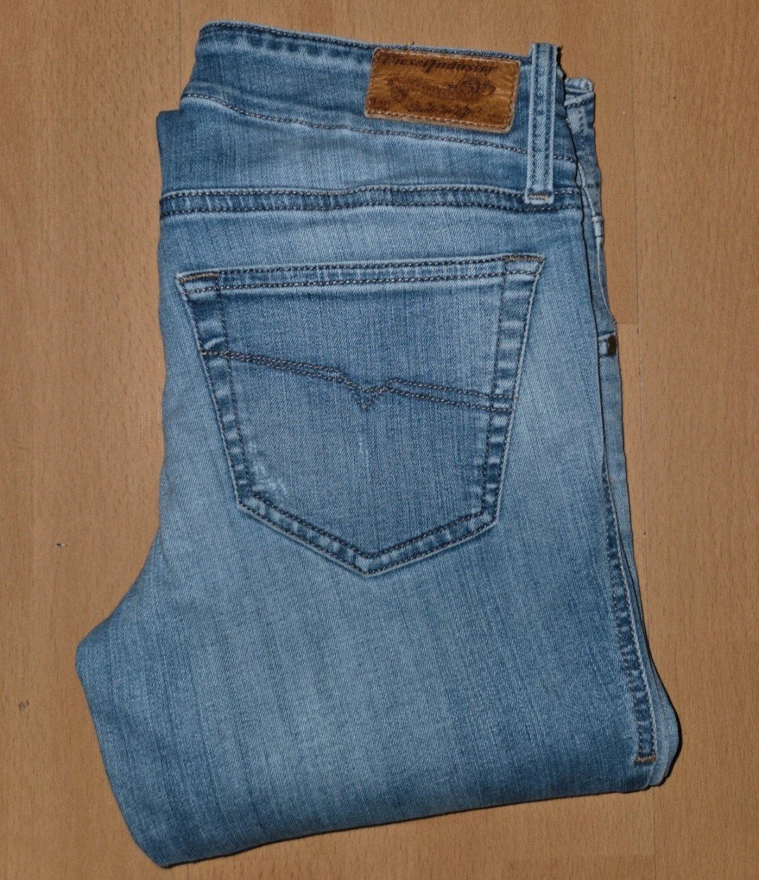 Diesel Grupee Super Slim-Skinny Jeans W26 L30, Blauw, Ophalen of Verzenden, Diesel, W27 (confectie 34) of kleiner