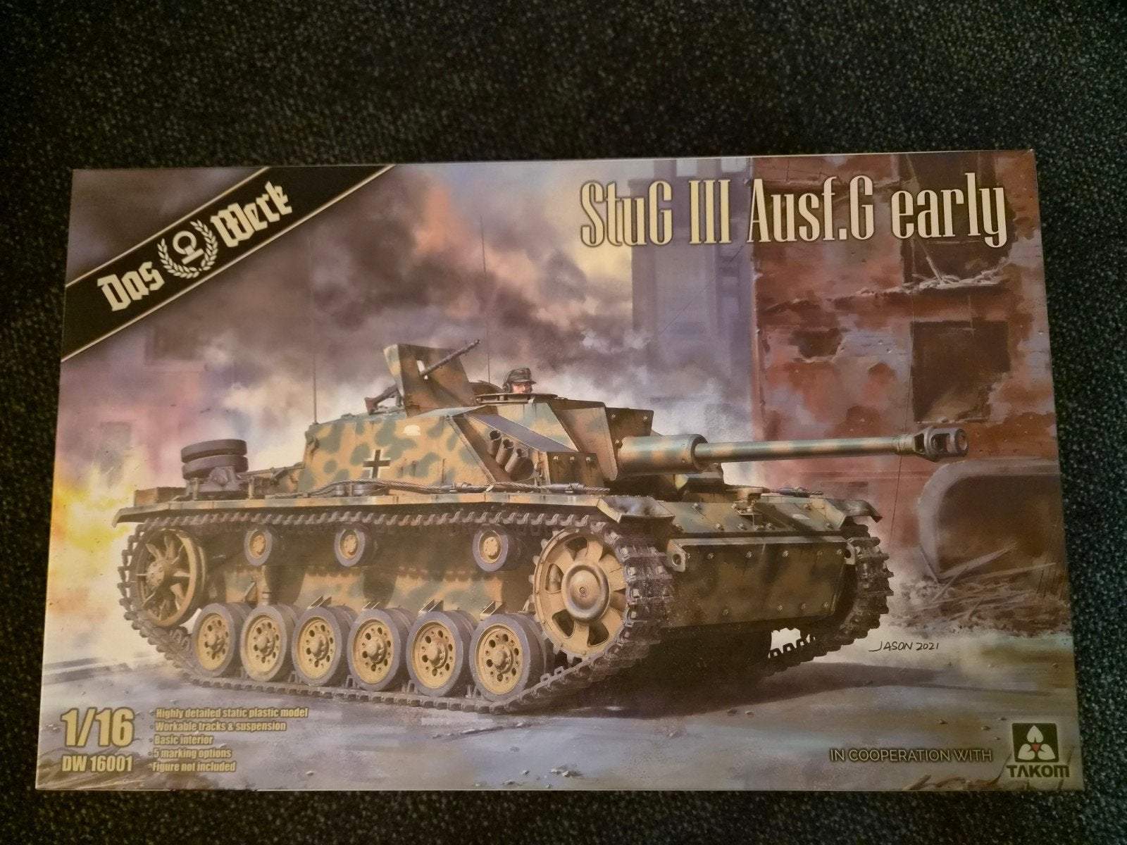 Das Werk 1/16 Stug 3 nieuw!, Hobby en Vrije tijd, Ophalen of Verzenden, Nieuw, Groter dan 1:32, Overige merken