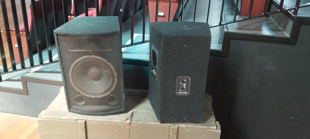 Speakers 3x, Ophalen, Gebruikt, 150 watt of meer, Overige merken