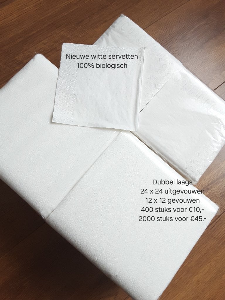 Nieuwe servetten en servethouders, Ophalen of Verzenden, Nieuw, Vierkant