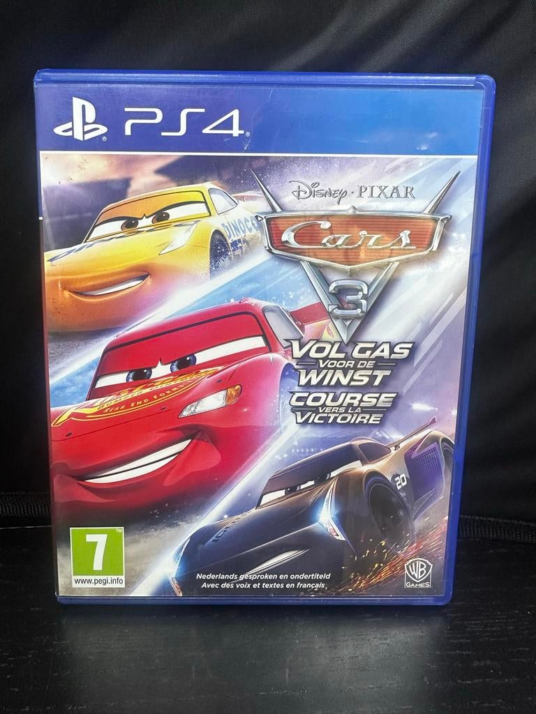 Cars 3: Vol Gas Voor De Winst - PS4 Game, D, 1 speler, Racen en Vliegen, Eén computer