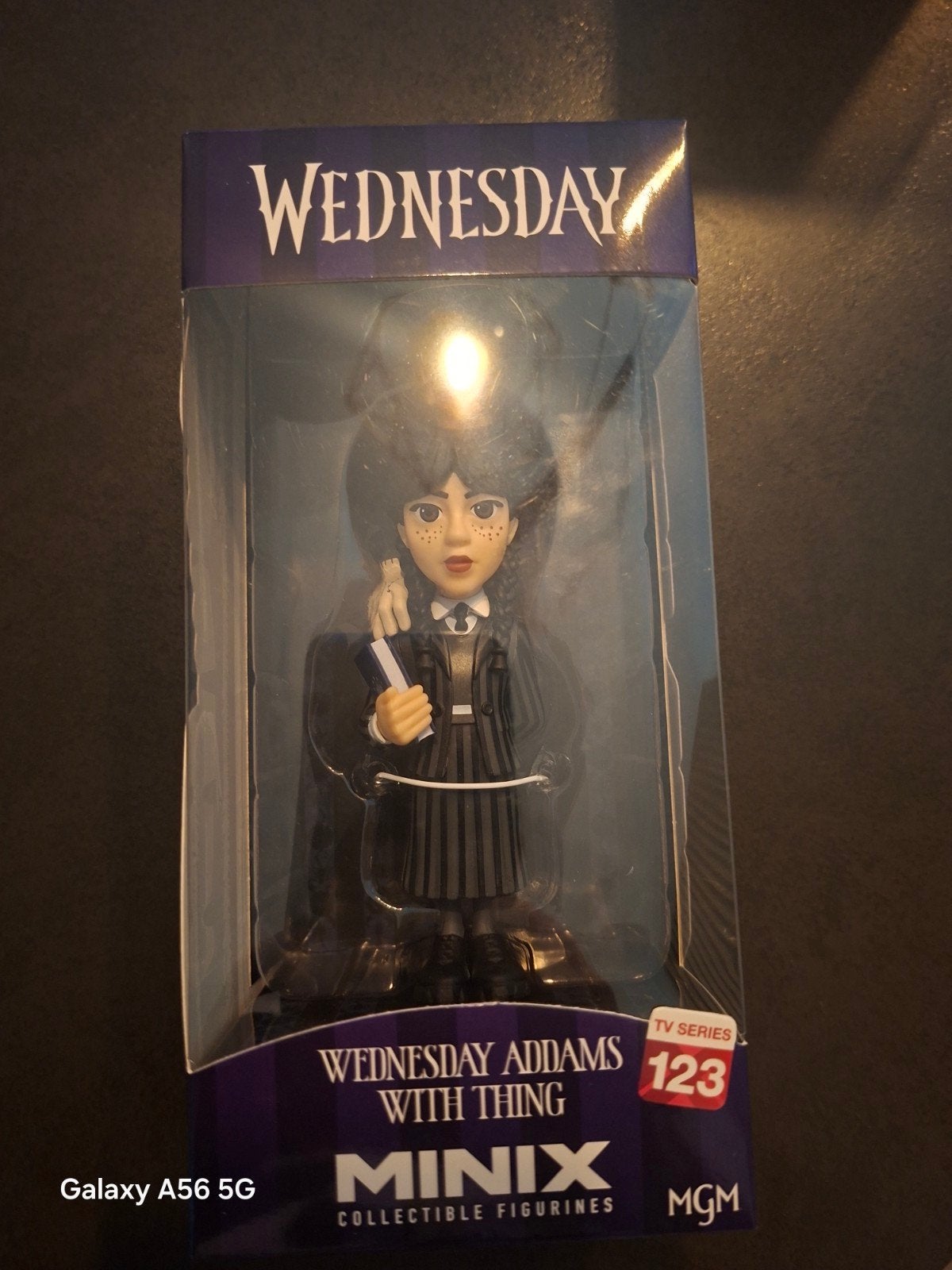 Wednesday Addams Minix Collectible Figurine met Thing, Ophalen of Verzenden, Nieuw