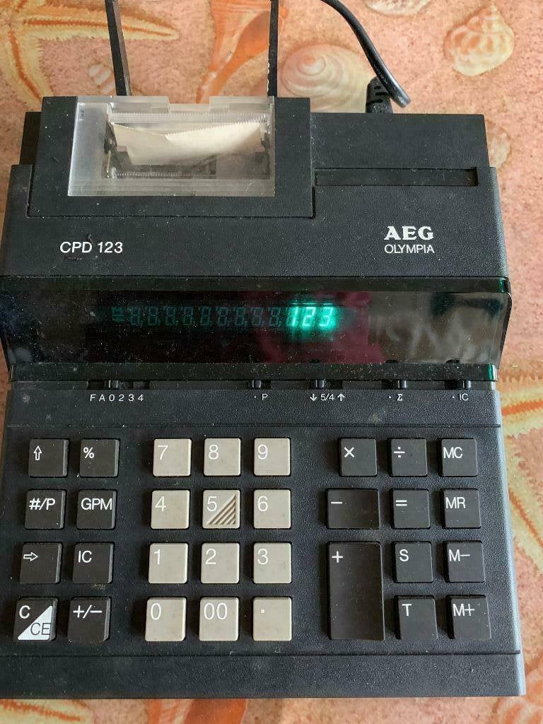 AEG Olympia rekenmachine (nieuw), Ophalen of Verzenden, Nieuw