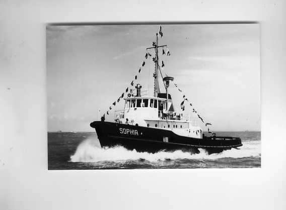 scheepvaart-foto-sophia-2x, Ophalen of Verzenden, Zo goed als nieuw, Motorboot, Boek of Tijdschrift