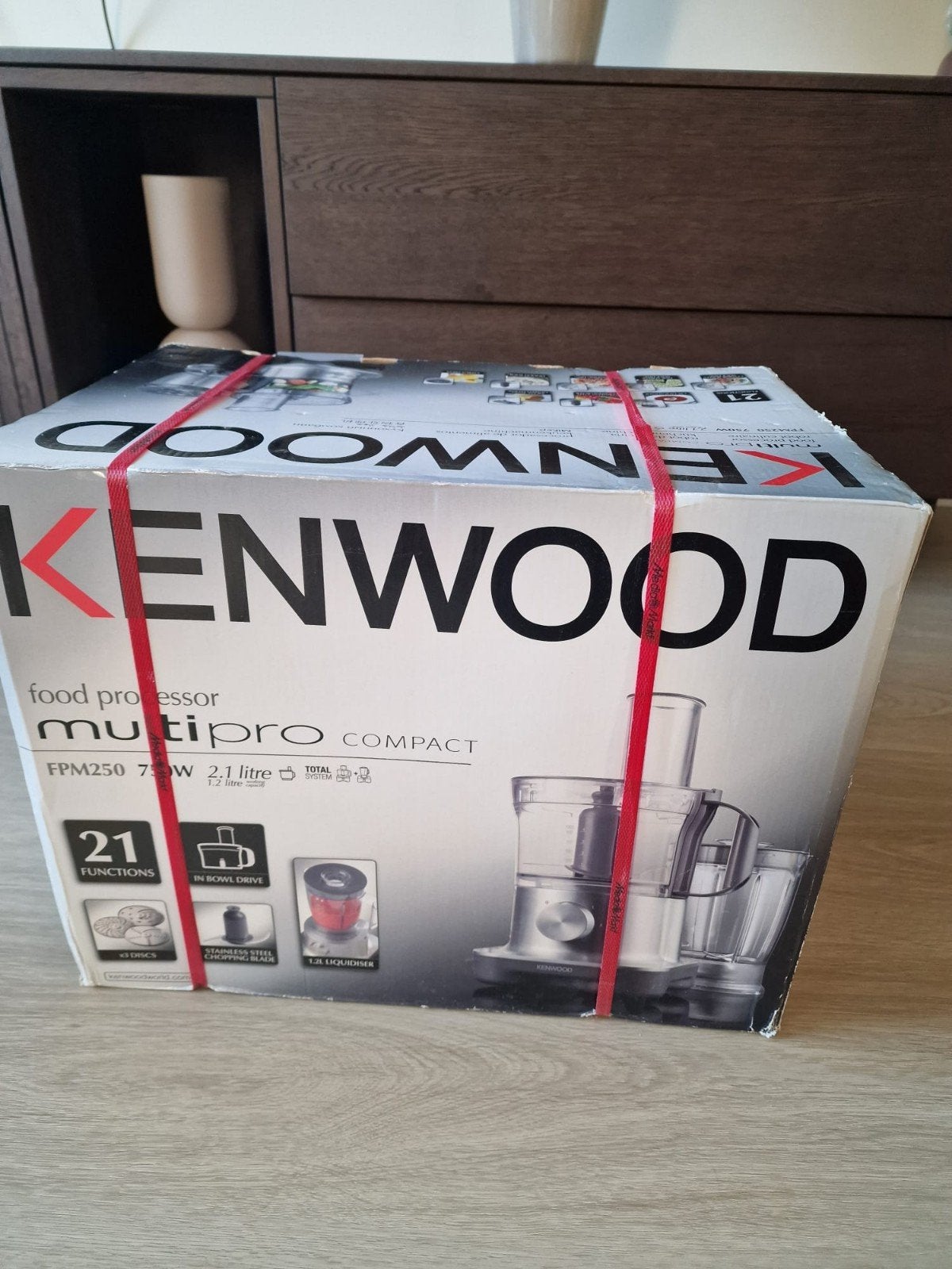 Kenwood MultiPro Compact FPM250 Foodprocessor, Witgoed en Apparatuur, Keukenmixers, 2 tot 3 liter, Ophalen of Verzenden, Nieuw