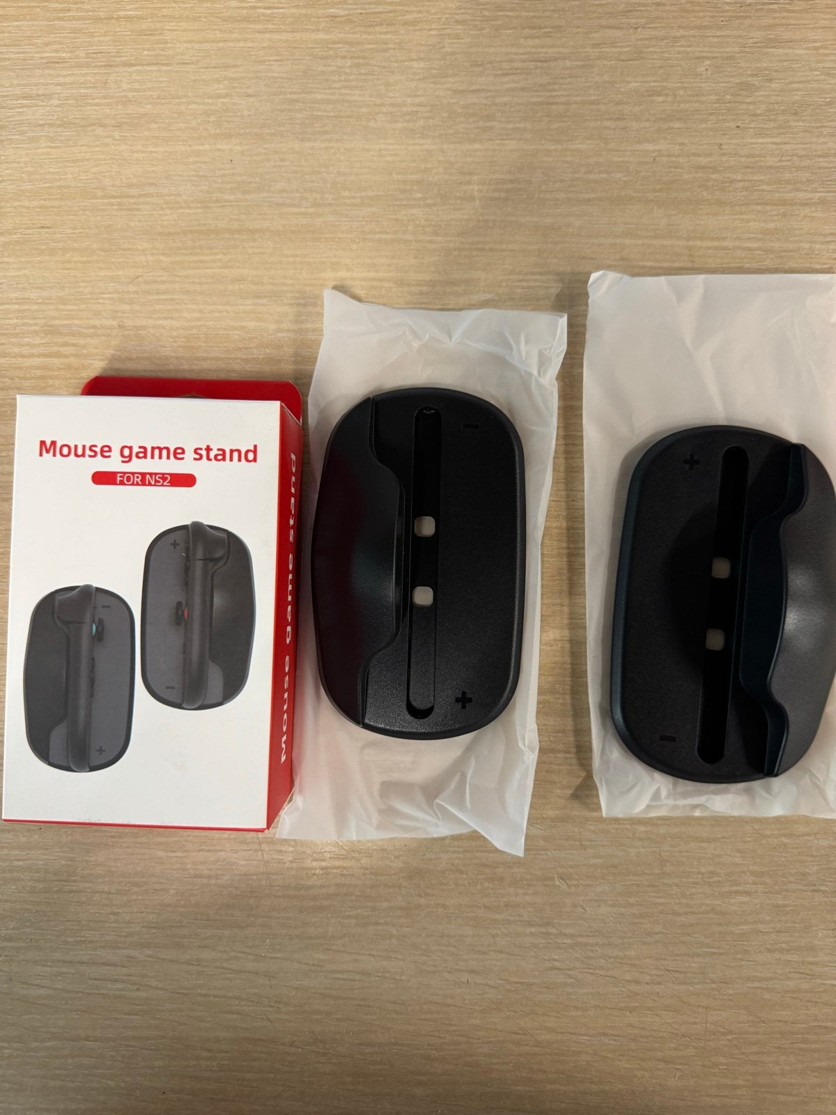 Restpartij 600x NS2 Joy-Con Muis Game Houder - Zwart, MMOBIEL, Nieuw, Kleibultweg 101, Sander@mmobiel.com
