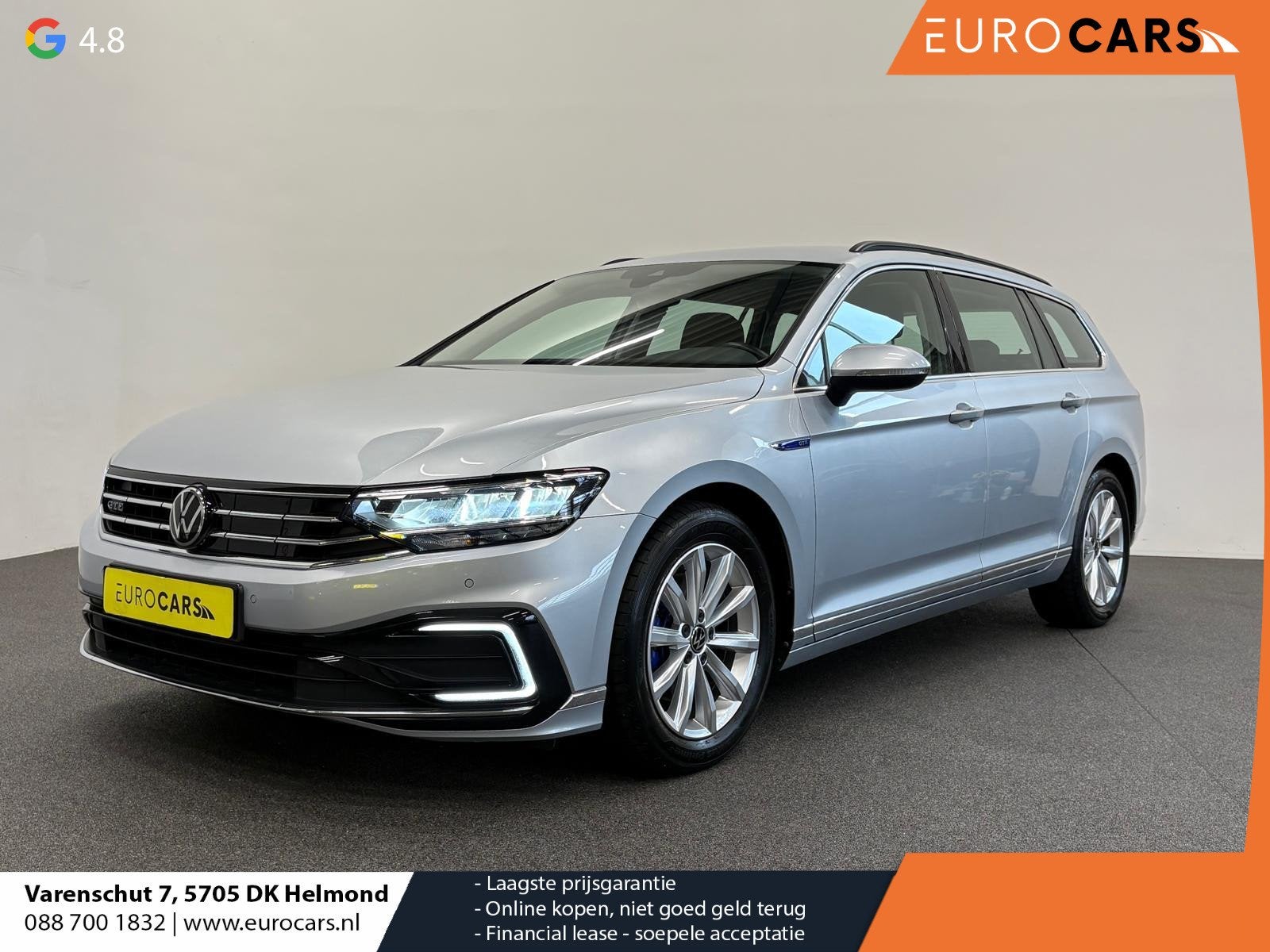 Volkswagen Passat Variant 1.4 TSI PHEV GTE Business Airco EC, Stof, Gebruikt, 4 cilinders, Plug-in hybride