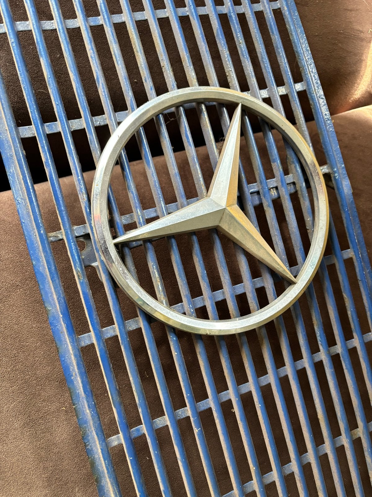 Mercedes-Benz 206D Grille met Ster - Klassiek Onderdeel, Gebruikt, Voor, Mercedes-Benz, Ophalen of Verzenden
