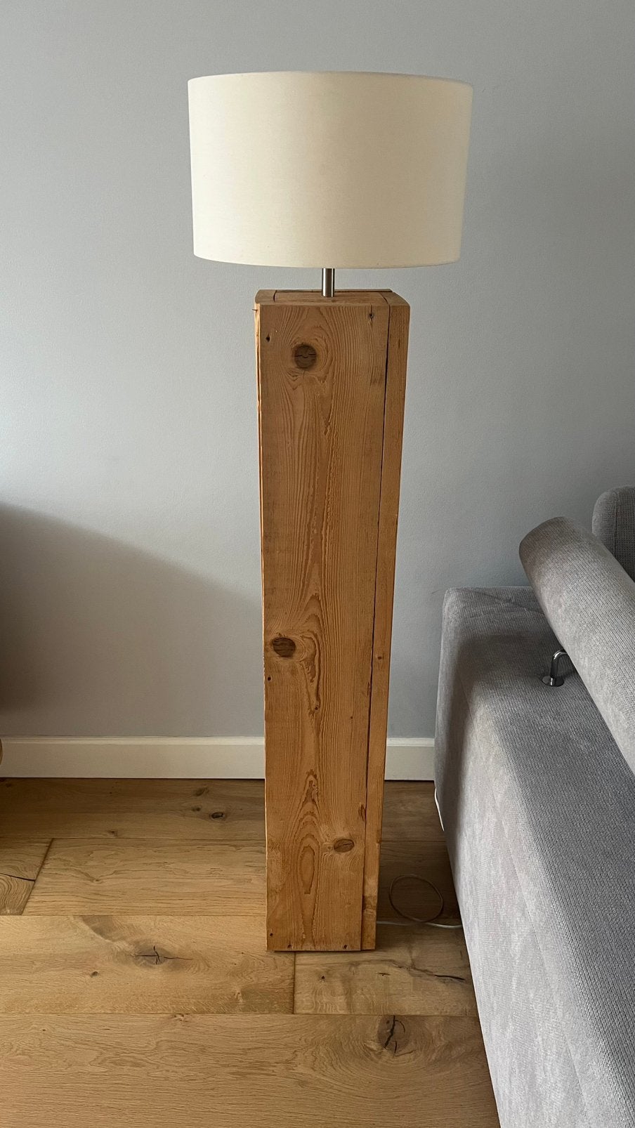 Vloerlamp, Huis en Inrichting, Lampen | Vloerlampen, Ophalen, Zo goed als nieuw, 150 tot 200 cm
