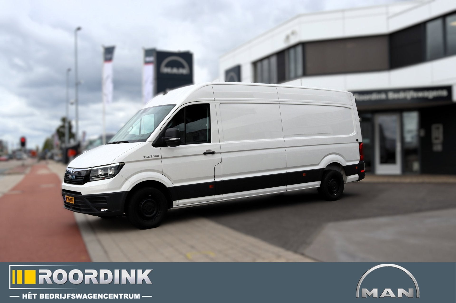 MAN TGE 3.140 L4H3 Automaat, cruisecontrol, PDC voor en acht, Gebruikt, 4 cilinders, Wit, 10 km/l