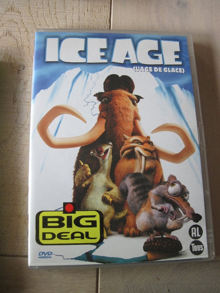 DVD Ice Age L'Age de Glace, Tekenfilm, Ophalen of Verzenden, Zo goed als nieuw, Alle leeftijden