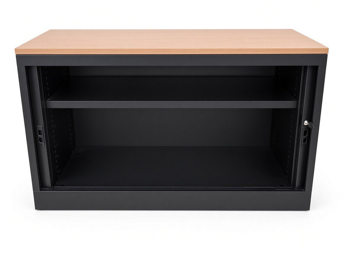 Design Archiefkast met roldeur 120x45x70 cm, Huis en Inrichting, Gebruikt, 100 tot 150 cm, Ophalen of Verzenden, Minder dan 100 cm
